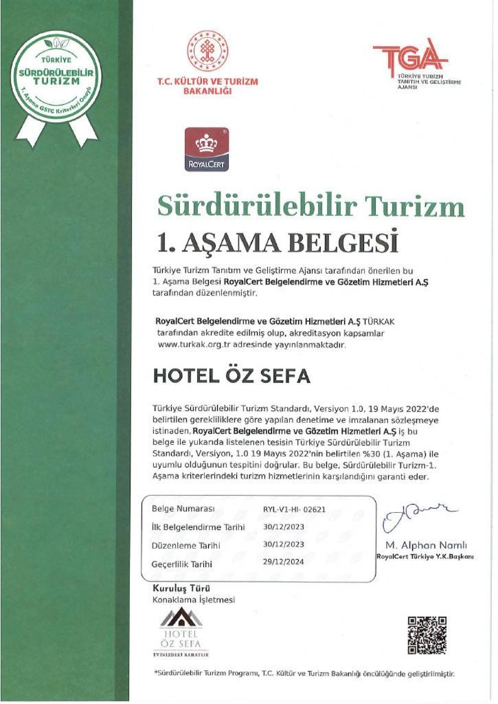 Hotel Oezsefa Istanbul Exterior photo